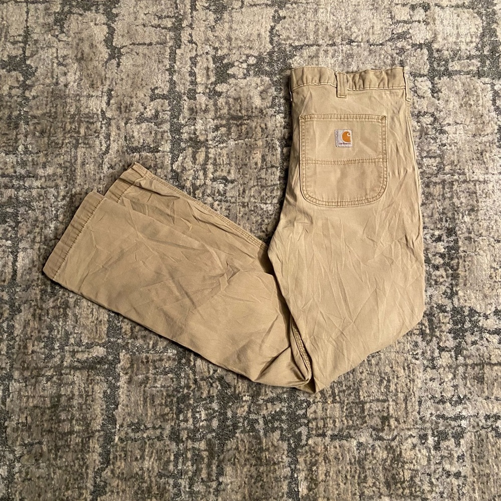 Vintage Carhartt Straight Fit Khaki Pants